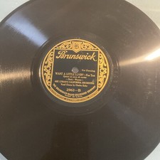 1925 JAZZ Abe Lyman California Orch 78 rpm BRUNSWICK 2962 A Little Lovin E picture
