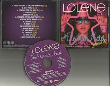 tricky LOLENE Electrick Hotel NEVER RELEASED ADVNCE PROMO CD 2010 USA electric picture