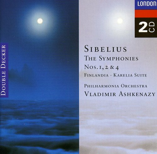 Sibelius: The Symphonies Nos. 1, 2 & 4 Jean Sibelius, Vladimir Ashkenazy, Philh