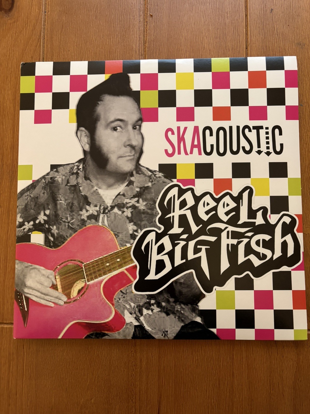 RARE Reel Big Fish - Skacoustic Vinyl 2xLP WHITE/BLUE color press 2016