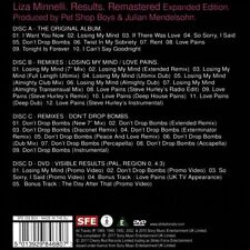 LIZA MINNELLI - RESULTS [EXPANDED EDITION] [3 CD/1 DVD] NEW CD picture