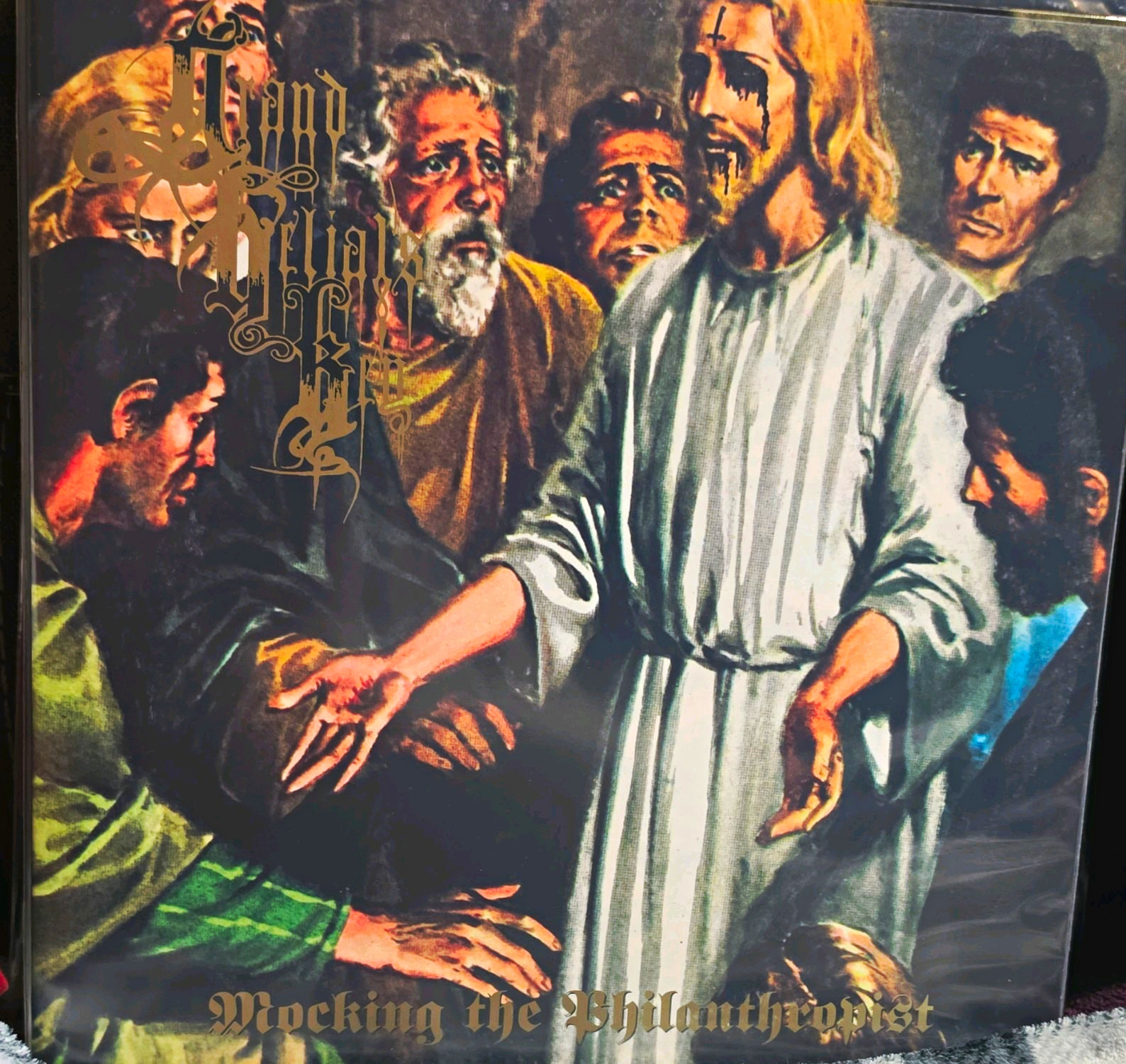 Grand Belial's Key Mocking the Philanthropist Double Red Colored Vinyl Gatefold