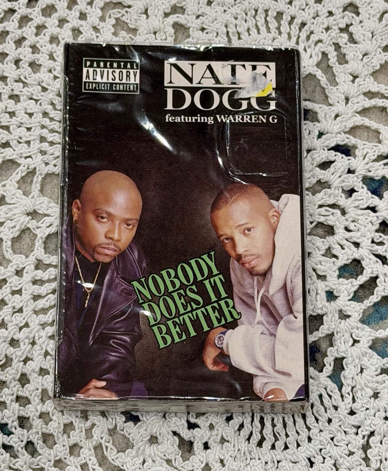 SEALED Nate Dogg Feat. Warren G Nobody Does It Better Cassette Tape Rap Hip-Hop