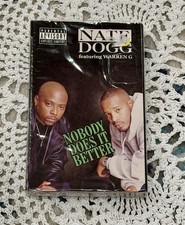 SEALED Nate Dogg Feat. Warren G Nobody Does It Better Cassette Tape Rap Hip-Hop picture