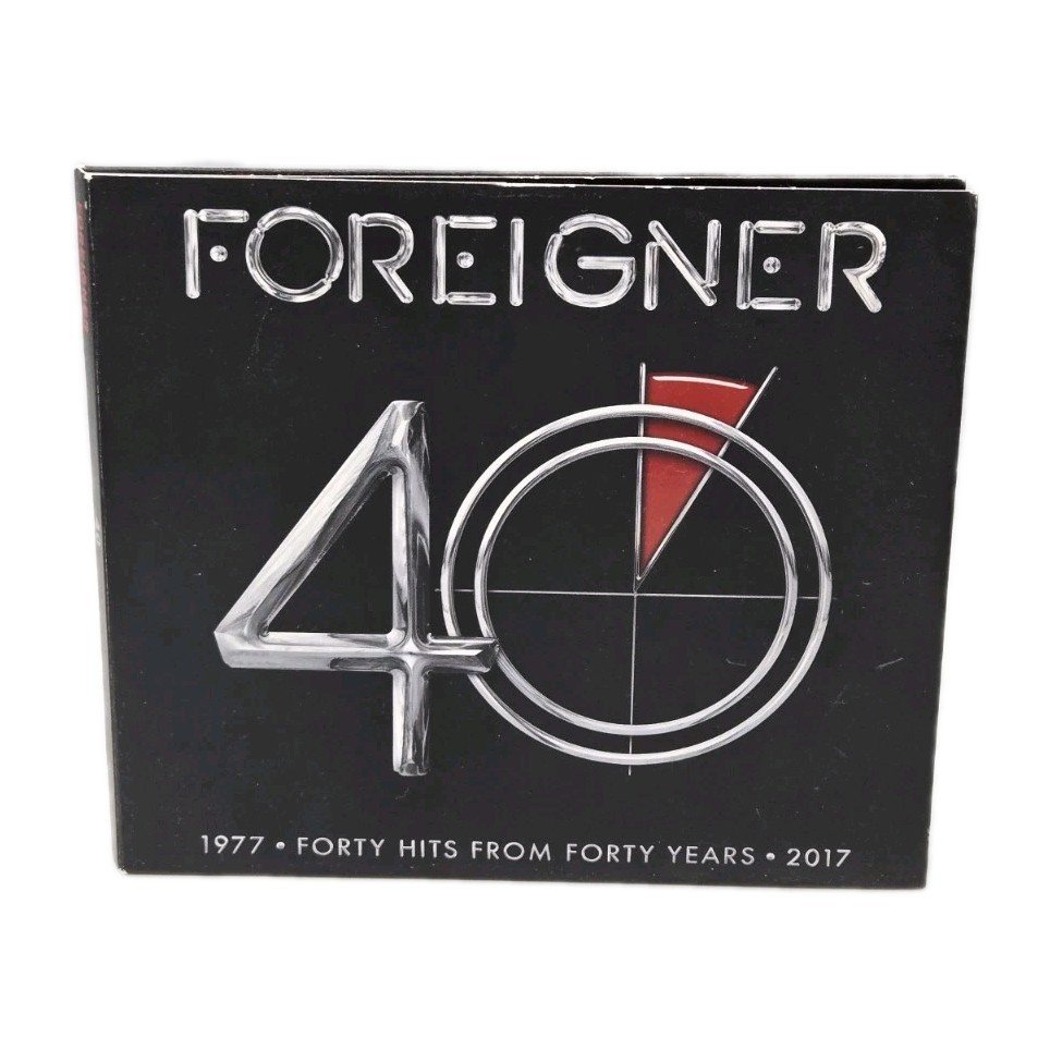 Foreigner 40 Hits From Forty Years CD Collection U.S. 2-Disc Set OOP