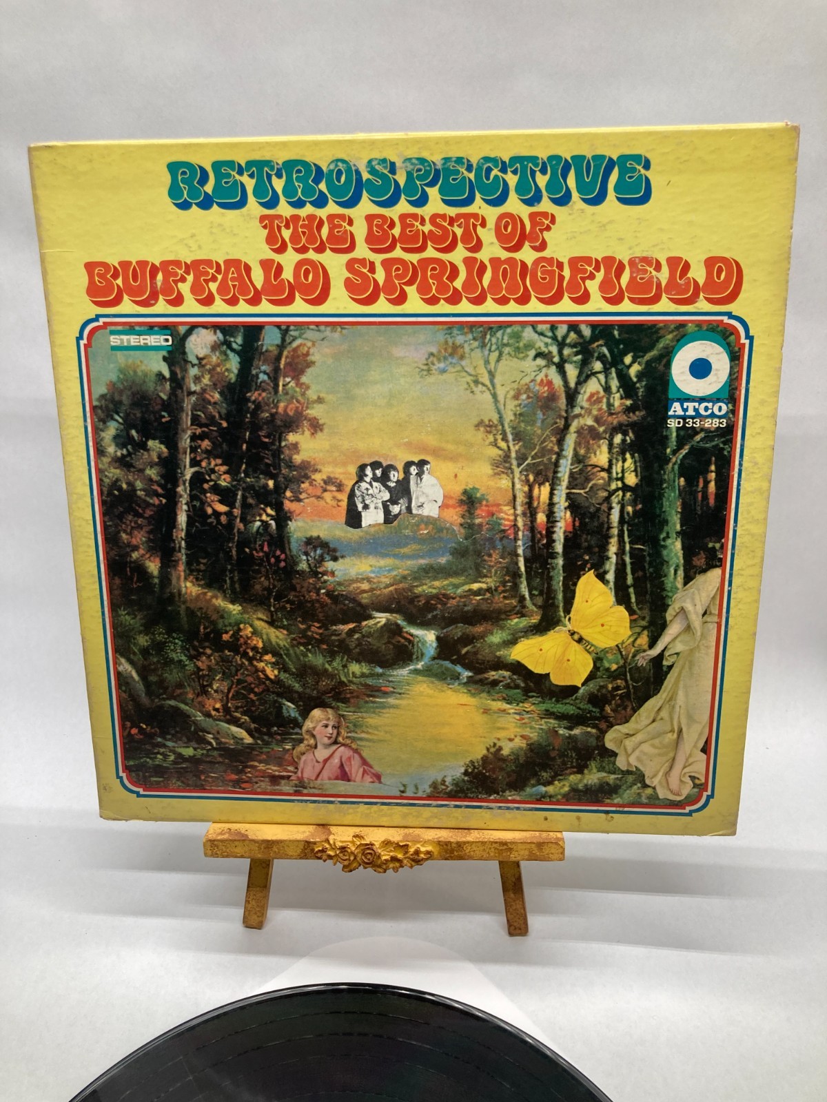 Buffalo Springfield Retrospective Vintage Vinyl LP 1969 ATCO Record SD 33-283