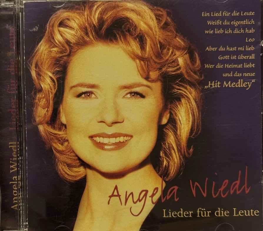 Angela Wiedl - Lieder Für die Leute (CD 1998 Jupiter Records) Germany Import