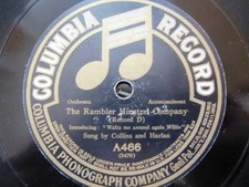 1906 Billy Murray RAMBLER MINSTREL CO Waltz me Around Again Willie COLUMBIA 466 picture
