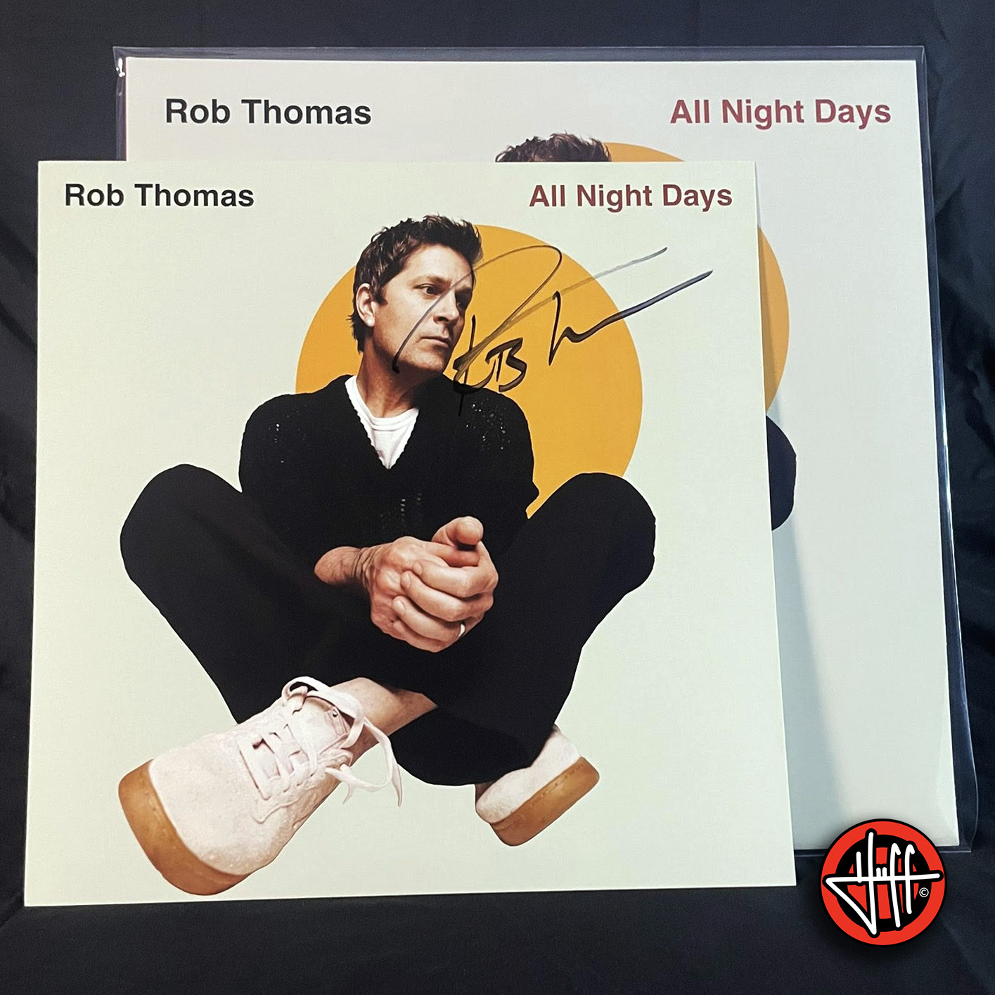NEW SIGNED 🖊️ ROB THOMAS - All Night Days Red Wine Vinyl | Autographed Record
