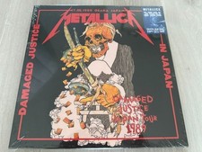 METALLICA - DAMAGED JUSTICE LIM. NUM. 3LP BOX (CRYSTAL BLUE) SLAYER,MEGADETH picture