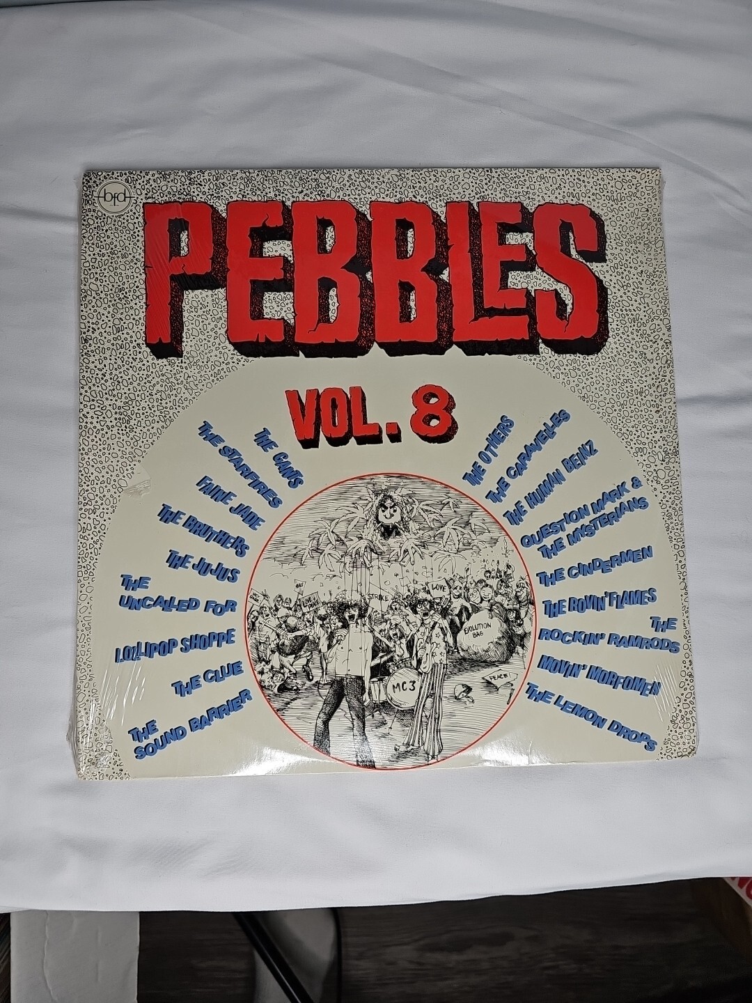 Pebbles Volume 8 1979 V/A NM Lollipop Shoppe Human Beinz BFD 5025 New Sealed