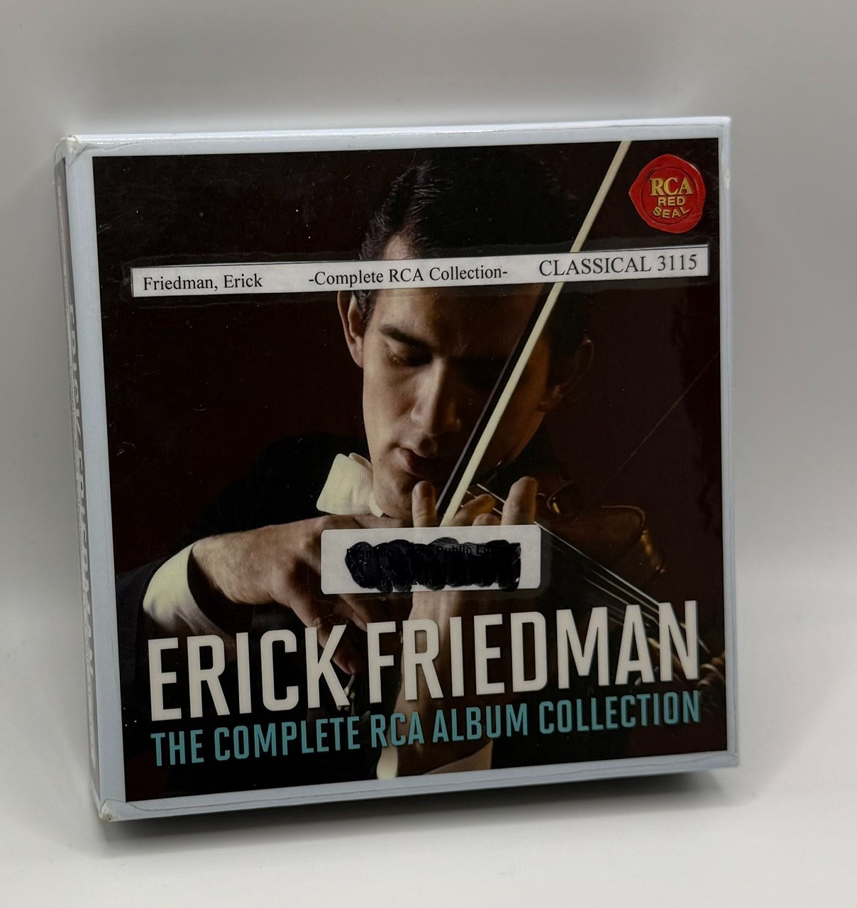 RARE - Erick Friedman - The Complete RCA Album Collection, 9 CDs Box Set EX-LIB