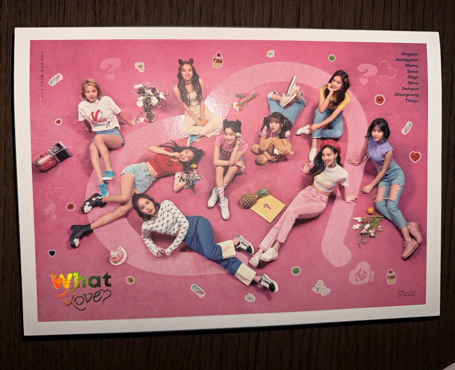 TWICE What Is Love? Mini Album CD 2018 JYP JYPK 0999 Pink Photobook