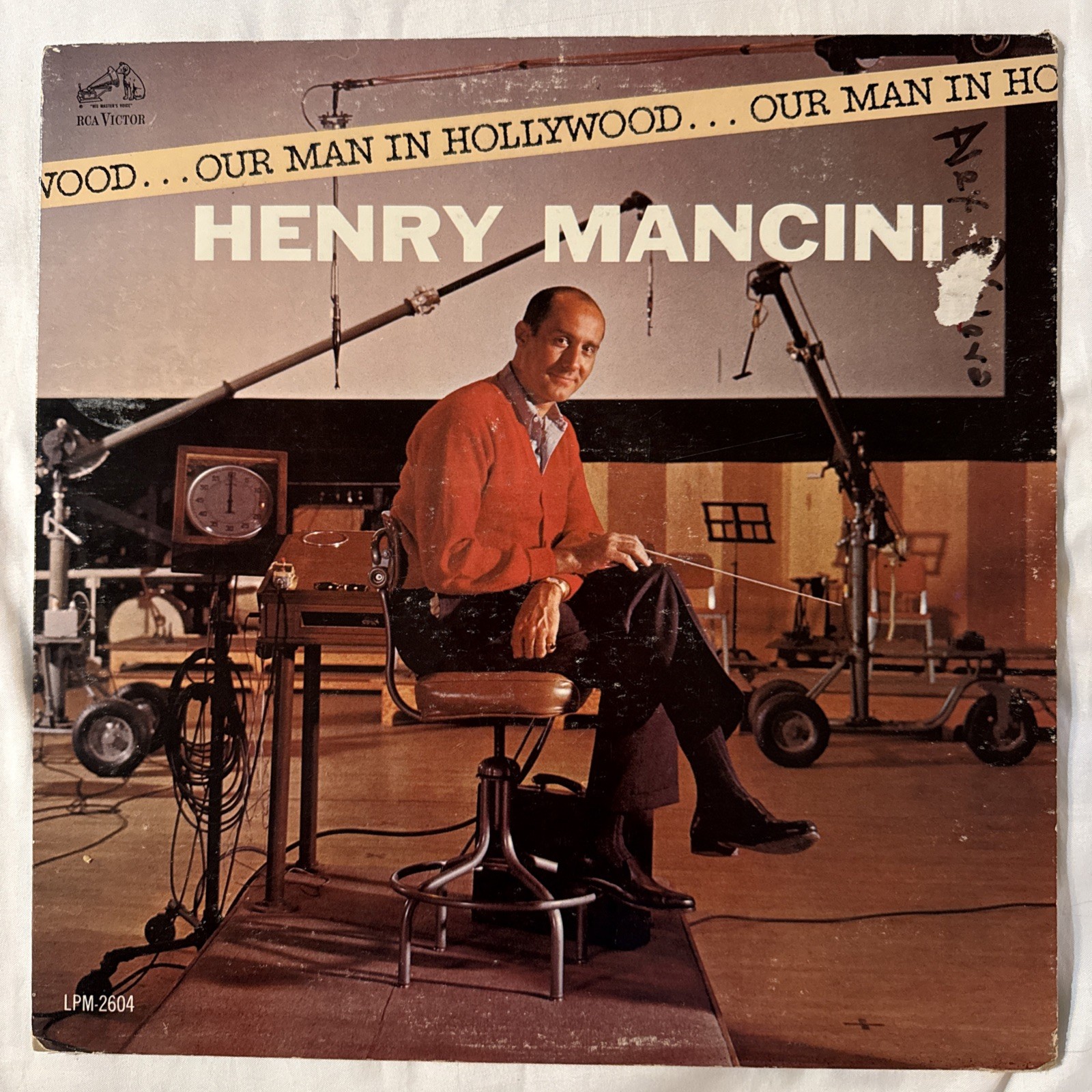 Henry Mancini Our Man In Hollywood RCA Victor Vintage 1963 Vinyl LP