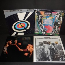 ROCK vinyl LOT x4 The Eagles ELO Fleetwood Mac The Cars OIS VG+/EX picture