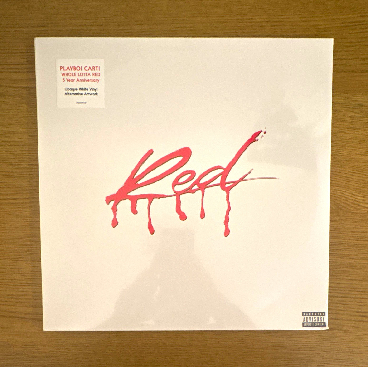 Playboi Carti Whole Lotta Red (Anniversary) White Vinyl “Read Description”