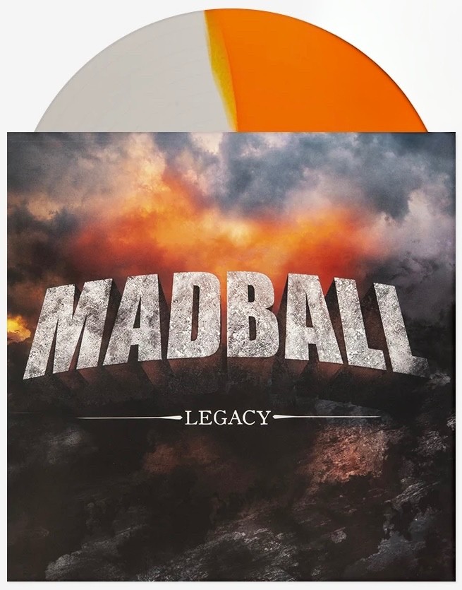 MADBALL Legacy (SEALED) Orange-Grey Vinyl LP /300 agnostic front sick of it all