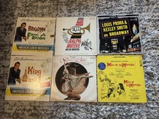 Broadway Related Vintage Albums Lot Of 6 picture