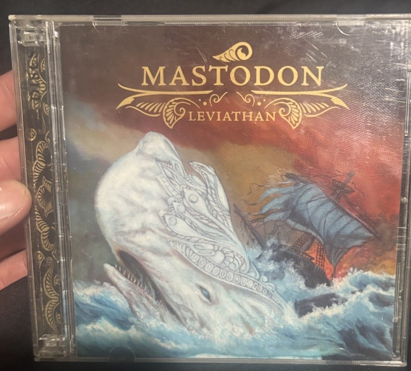 Mastodon Leviathan CD/DVD Jewel Case 2004 Rare Heavy Metal