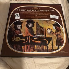 Vintage THE SERAPHIM GUIDE TO RENAISSANCE MUSIC 3 LP Set picture