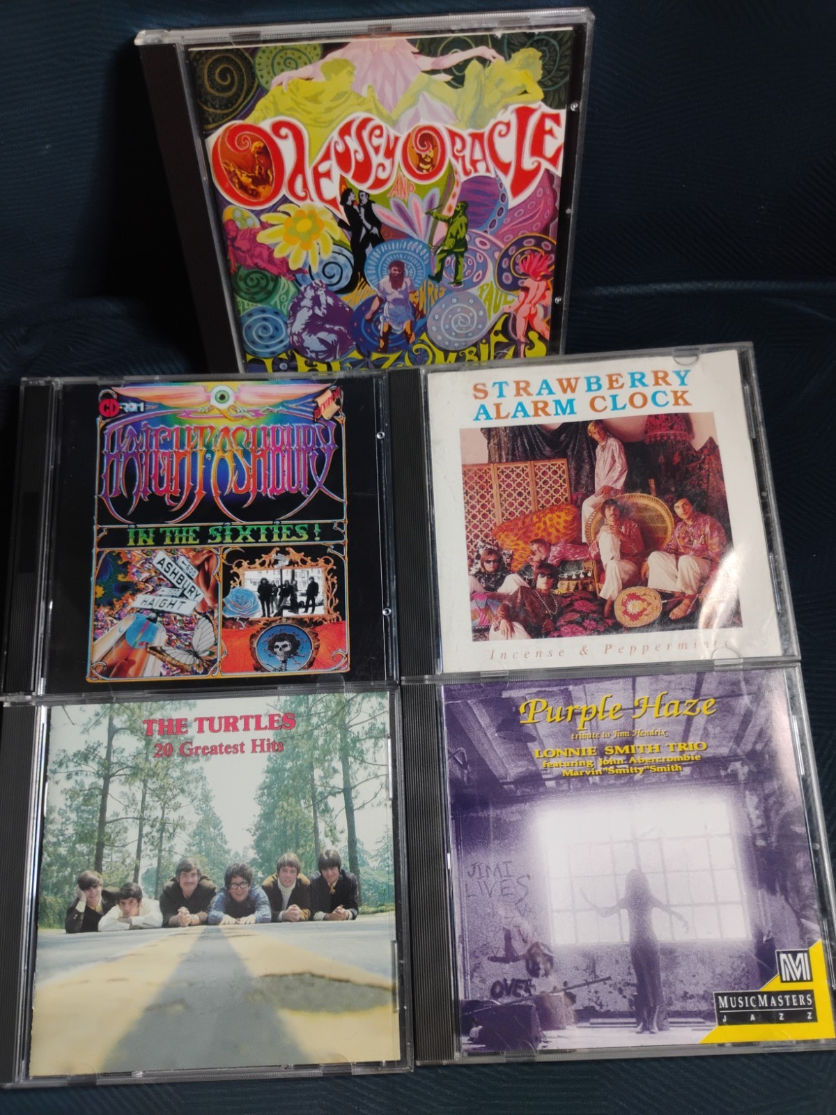 1960s PSYCHEDELIC ROCK 5 CD LOT