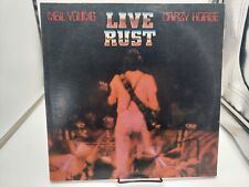 NEIL YOUNG Live Rust 2LP Record REPRISE 1979 Ultrasonic Clean EX cVG+ picture