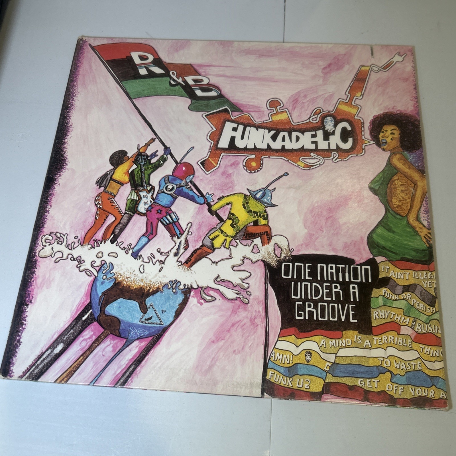 Funkadelic - One Nation Under a Groove Vinyl LP 1978 Warner Bros BSK 3209 VG+