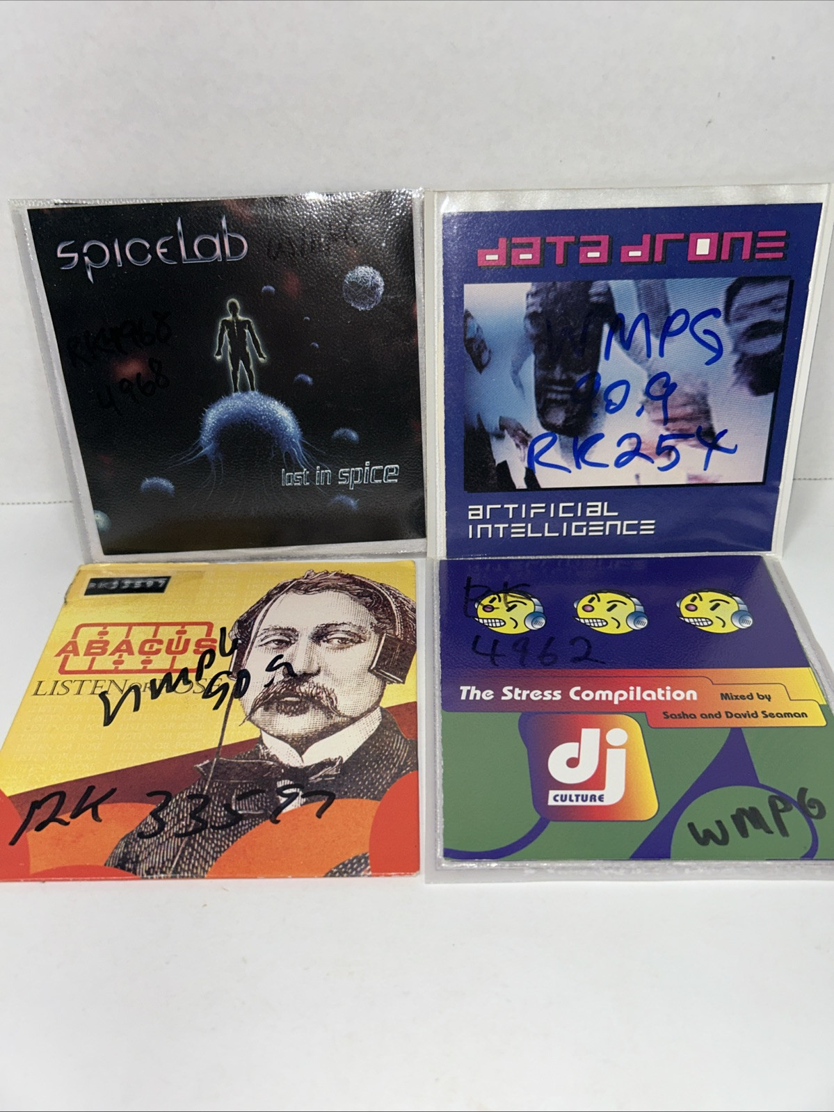 CD Lot Of 4 Dance & Electronic Spicelab,Data Drone,Abacus,and More Promos