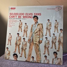 Elvis Presley-50,000,000 Elvis Fans Can't Be Wrong-1962 RCA LSP-2075-Vinyl LP picture