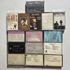 15 Pop R&B Rock Cassette Tapes Lot Ray Charles Neneh Cherry Hits Vintage Music  picture