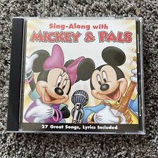 Sing-Along With Mickey & Pals by Disney (CD, May-2002, Walt Disney) See Pictures picture