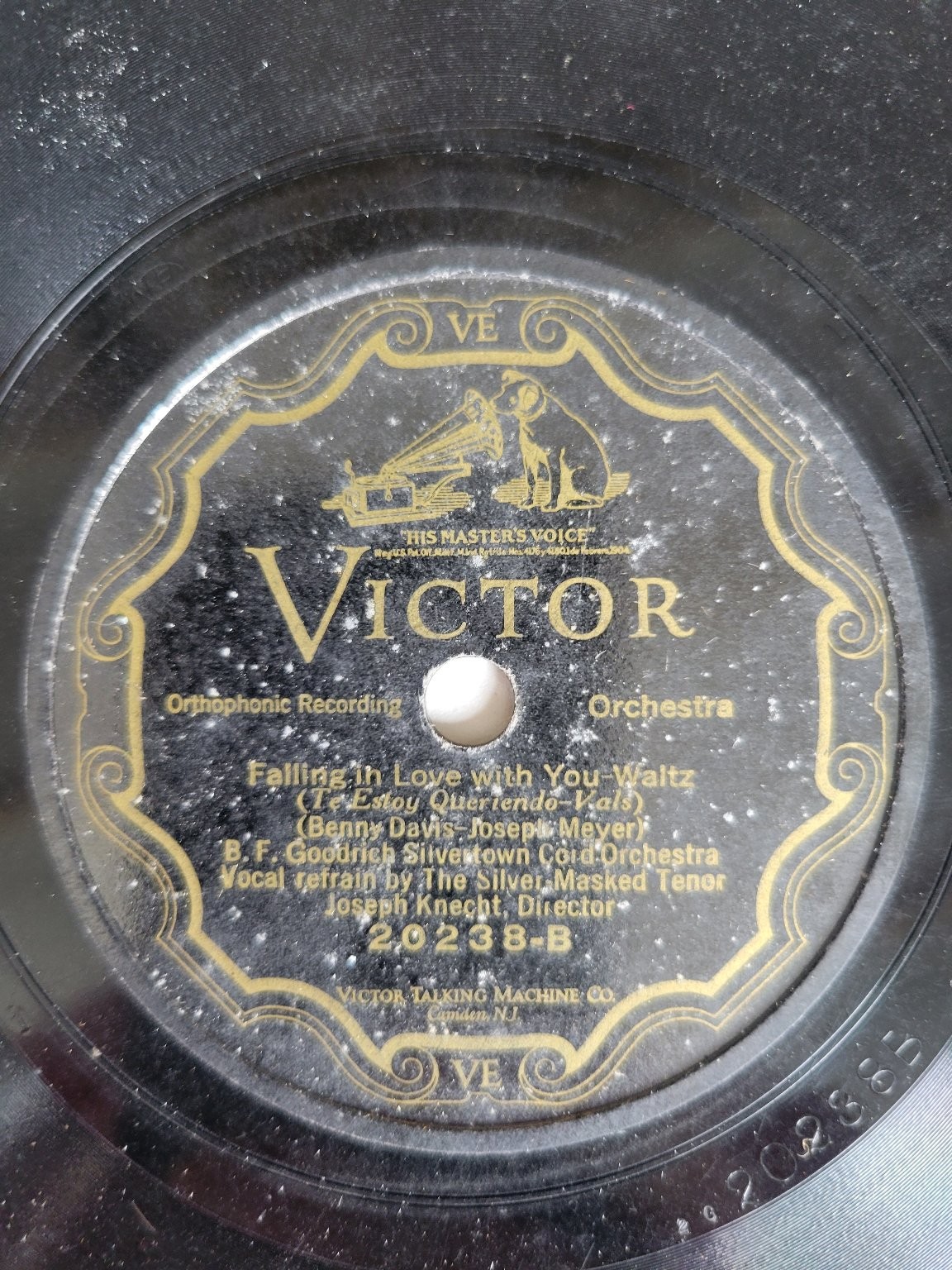 B. F. Goodrich Silvertown Cord Orchestra - Trail of Dreams 78 RPM Victor