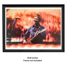 Noel Gallagher Autograph Hand Signed Oasis Photo A4 