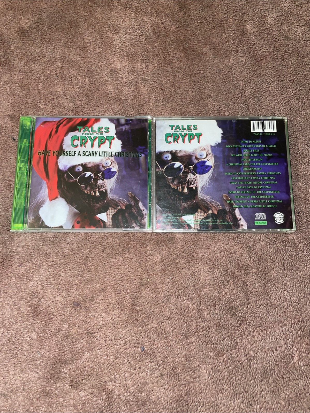 TALES FROM THE CRYPT - Have Yourself A Scary Little Christmas (1994 CD) Rare OOP