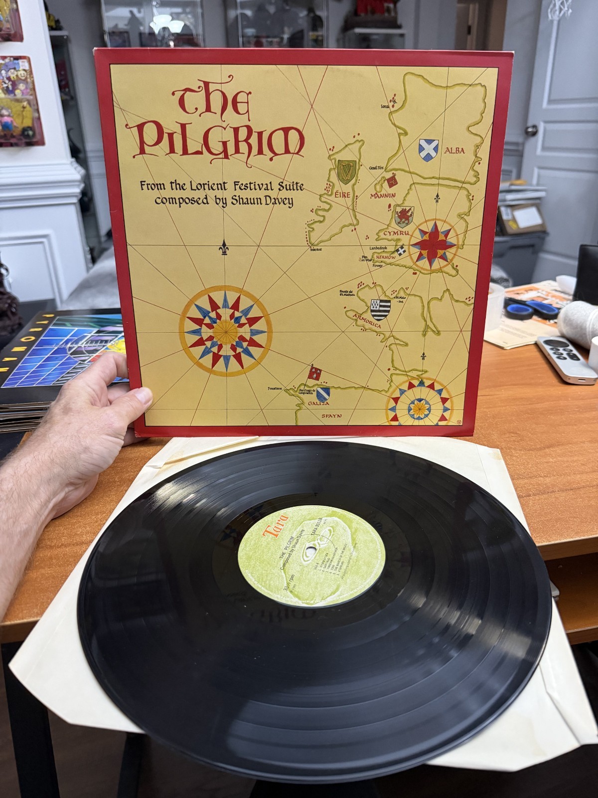 Shaun Davey The Pilgrim LP EX CV NM Record