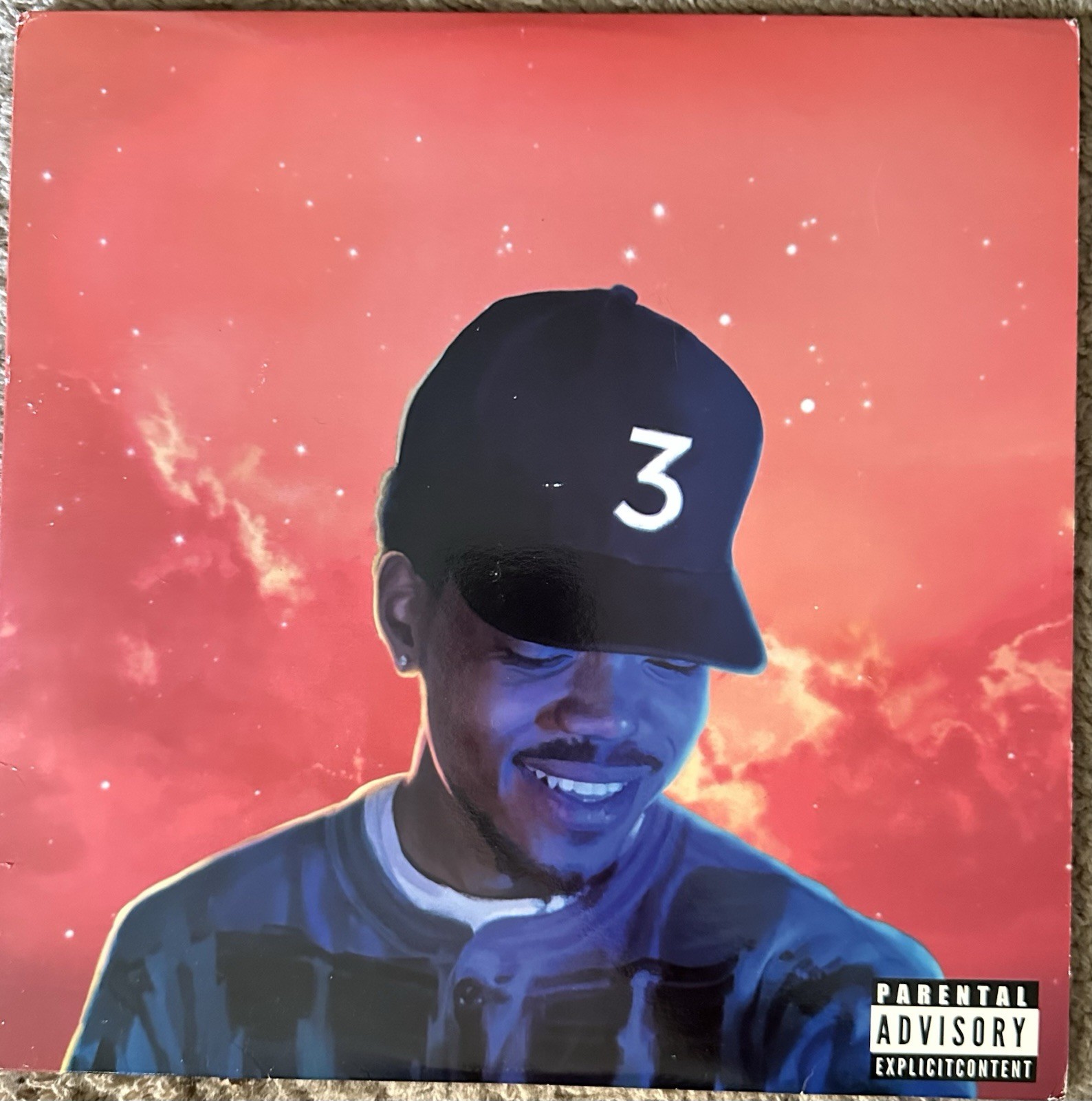 Chance the Rapper Coloring Book 2LP Pink Clear Vinyl Promo Hip Hop 2016