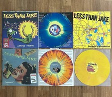 Less Than Jake vinyl color record Losing Streak Pezcore Borders bundle picture