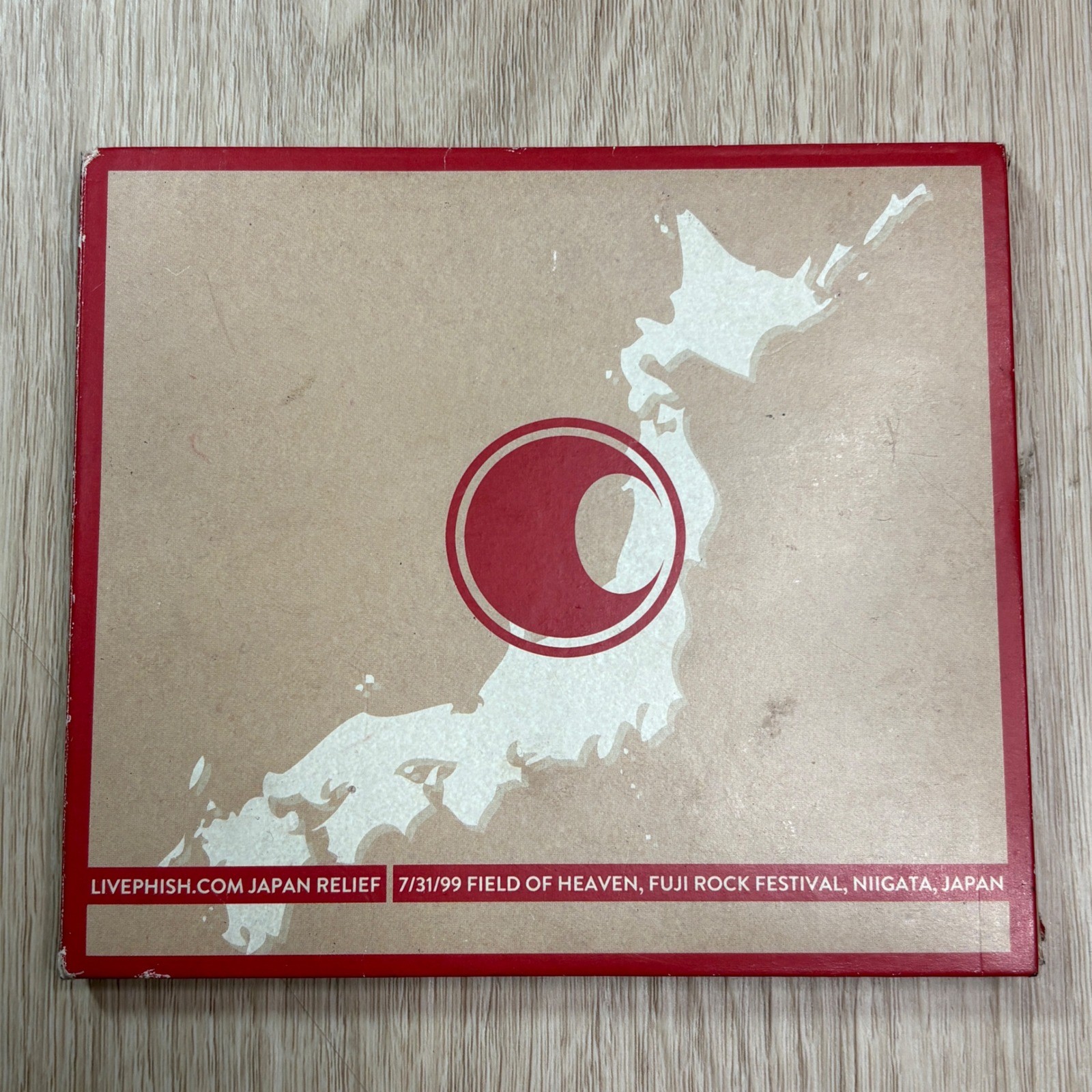 Phish LivePhish Japan Relief 7/31/99 Fuji Rock Festival 3-CD Set JEMP1070 RARE
