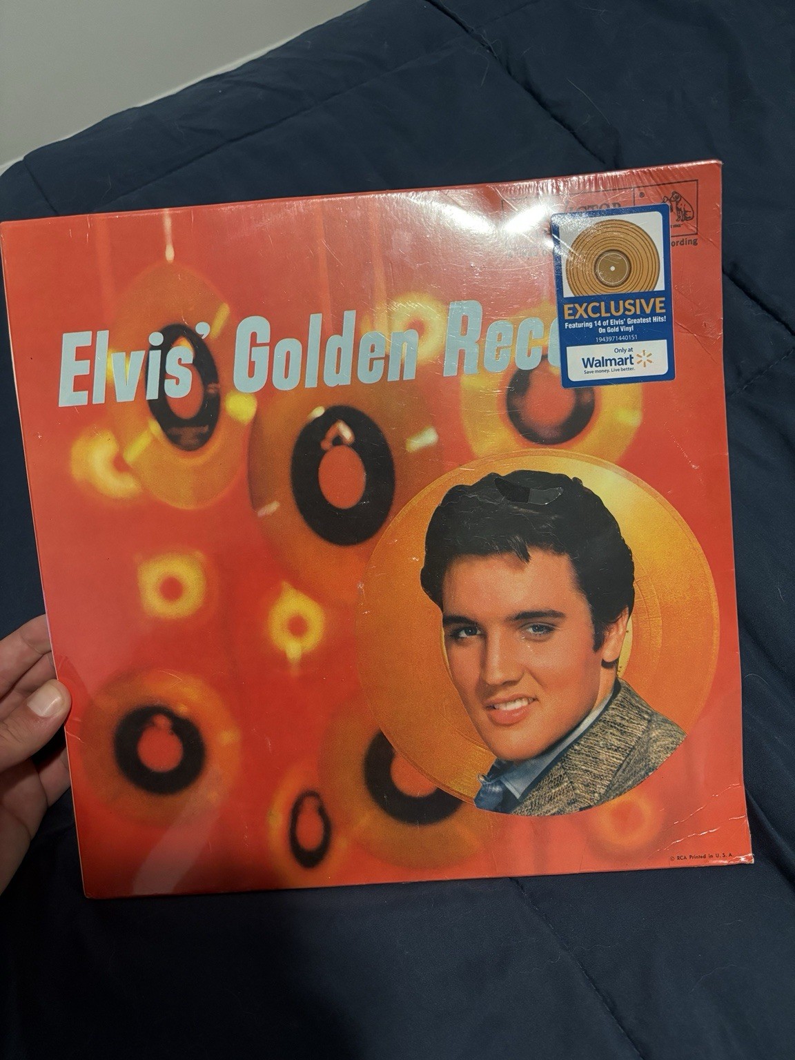 Elvis Golden Records Gold Vinyl Walmart Exclusive SEALED 19439-71440-1