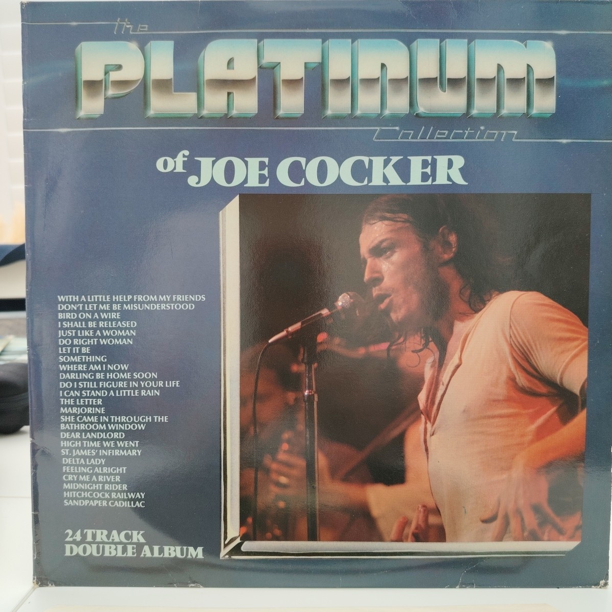 Joe Cocker - The Platinum Collection Of Joe Cocker (2xLP, Comp)  Cube PLAT 1004 