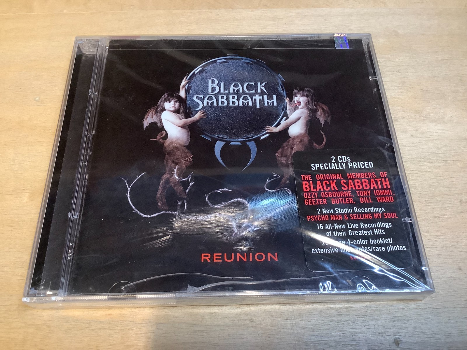 Reunion by Black Sabbath (CD, Oct-1998, 2 Discs, Epic) NEW w New Jewel Case