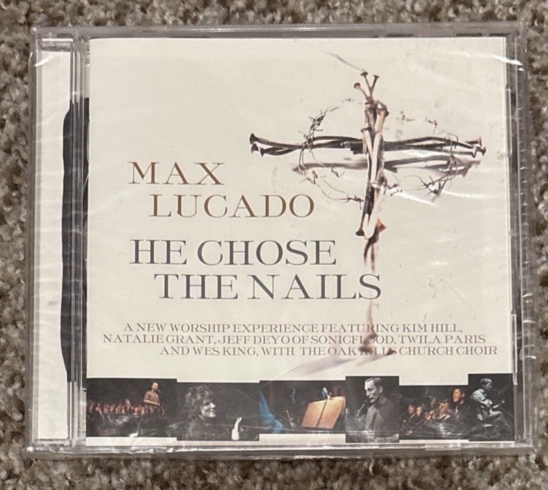 Max Lucado - He Chose The Nails - Music CD NEW