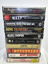 Mixed Lot of 10 Cassette Albums - Rock - Metal - Classic Rock - Various Artists picture