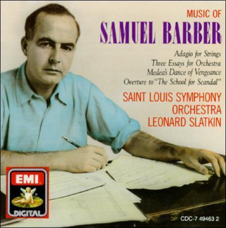 Various Artists : Music of Samuel Barber: Adagio for Strin CD