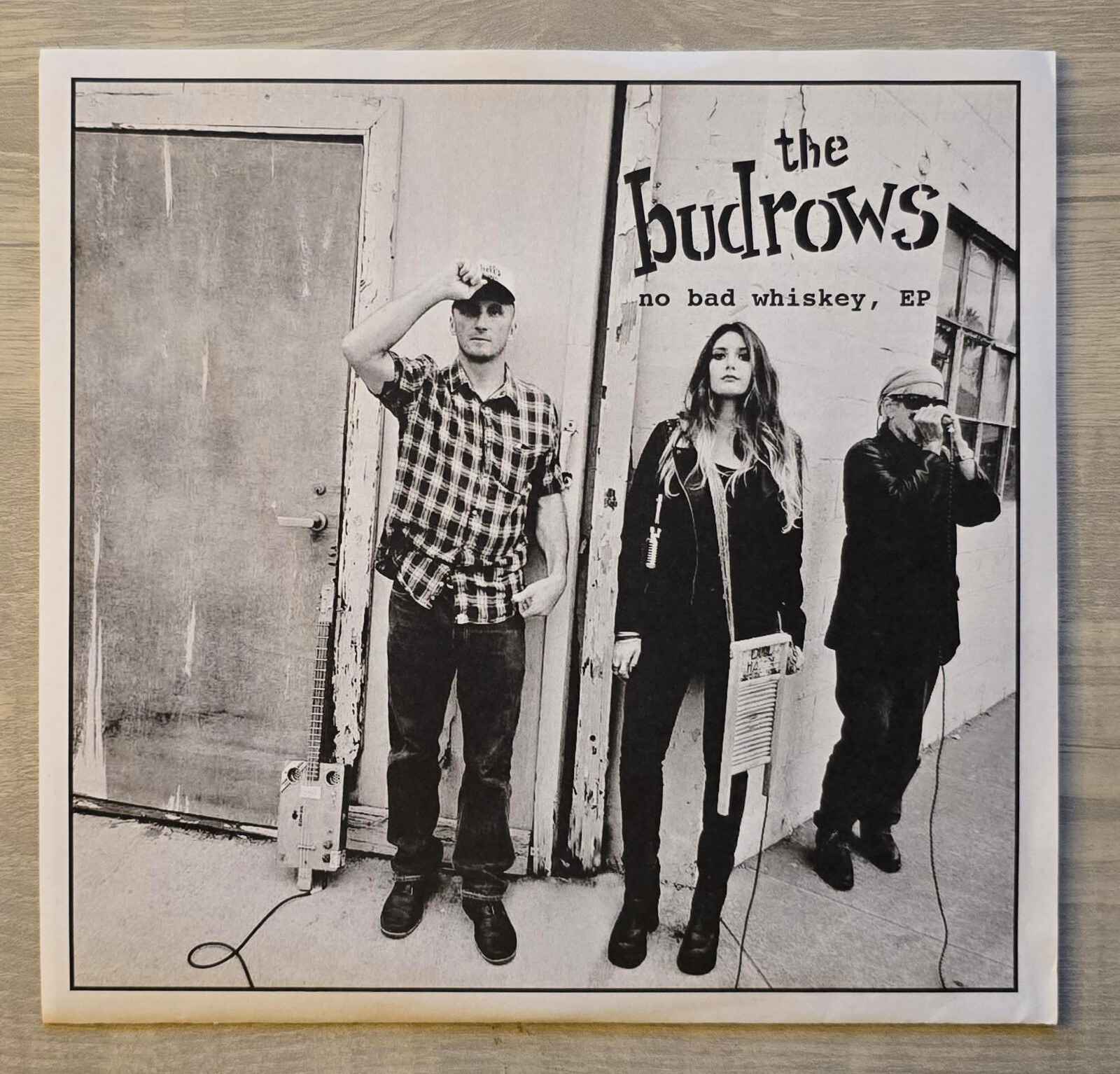 The Budrows – No Bad Whiskey EP – Yellow Splatter Vinyl – Blues Rock – #44/#97