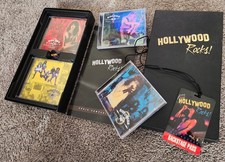 Hollywood Rocks 4 CD Box Set w/ 80 Page Book, Pin, Backstage Pass 2005 Deadline picture