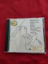 Heifetz Concerto Korngold Rozsa Waxman CD picture