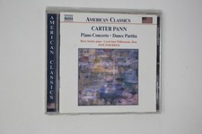Carter Pann Piano Concerto Dance Partita CD Naxos American Classics picture