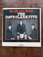 DAVE CLARK FIVE - Glad All Over - No Instruments Cover Mono-1st Edition M-/VG+ picture
