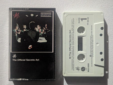 M The Official Secrets Act 1980 First Press Cassette Tape Robin Scott Gary Numan picture
